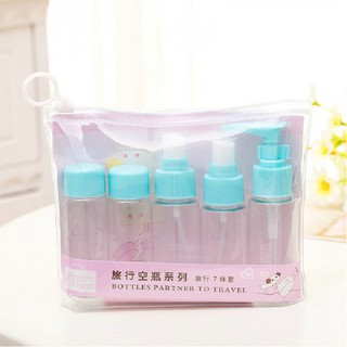 Bộ Chiết Mỹ Phẩm Du Lịch 7 Món