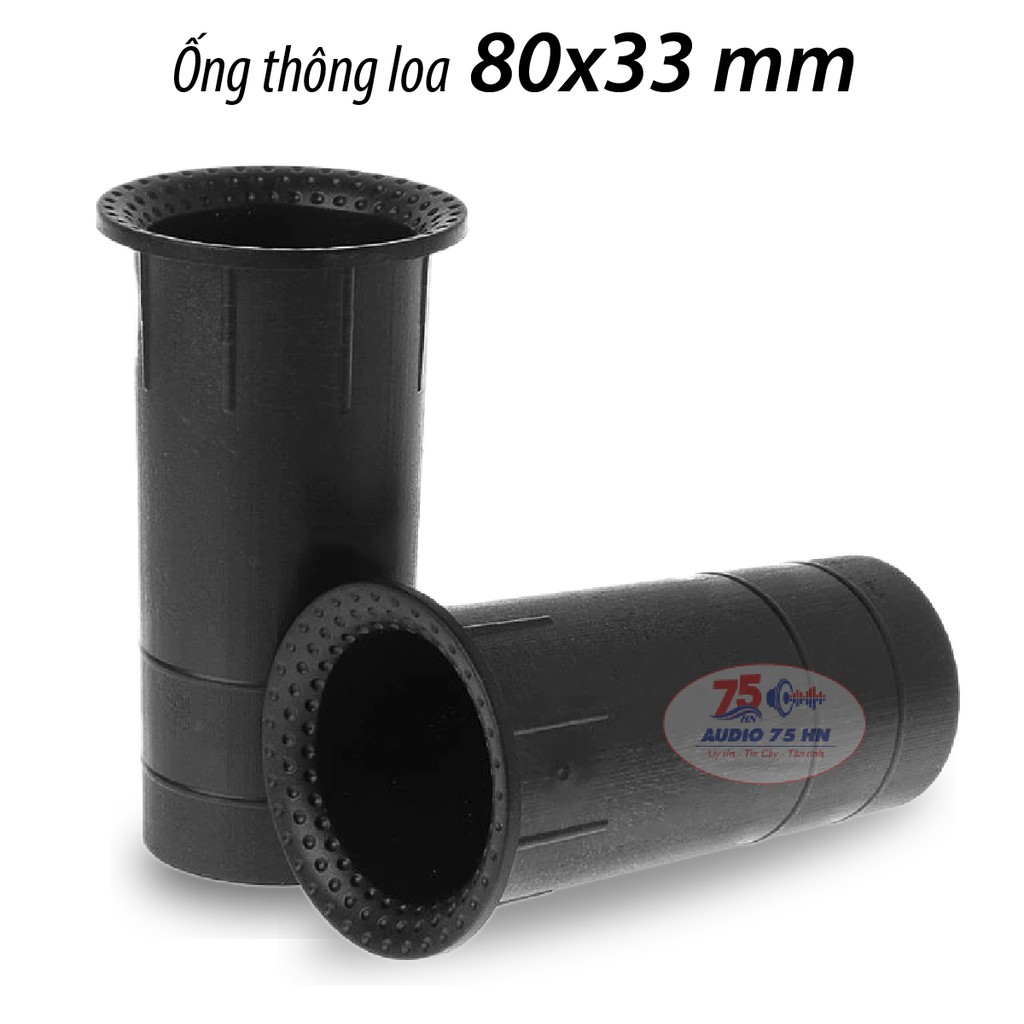 01 cái ống thông hơi loa, kích thước 80x33mm