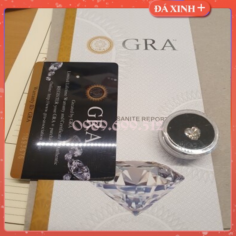 Kim Cương Nhân Tạo Mỹ Moissanite cắt giác Heart nước D độ sạch FL
