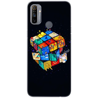 Ốp lưng realme c3, c3i in hình rubik