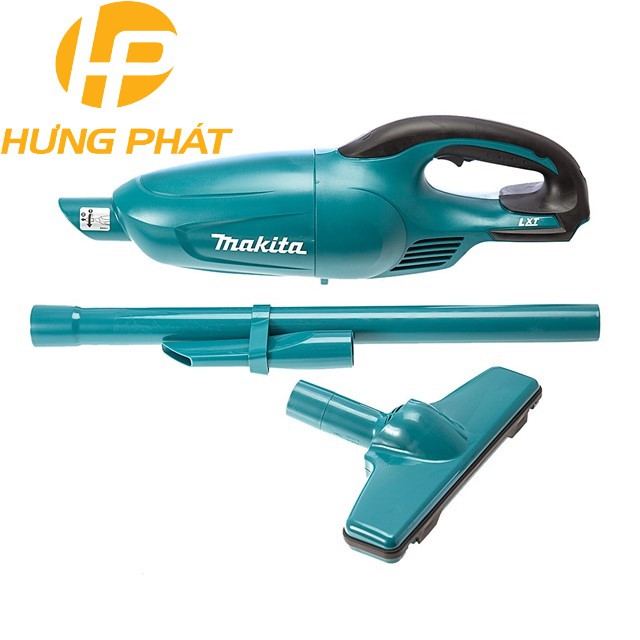 Máy hút bụi dùng pin Makita DCL180 (thân máy chưa gồm pin, sạc) (3 màu: Xanh, Trắng và Đen được giao ngẫu nhiên)