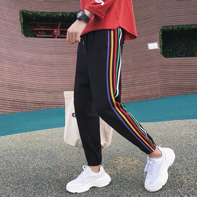 Quần Jogger Nam Nữ Thun Da Cá “ 7 màu “ | BigBuy360 - bigbuy360.vn