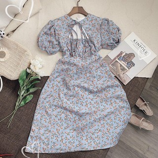 ĐẦM HOA CỘT NƠ CỔ