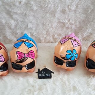Heo đất handmade - bikini