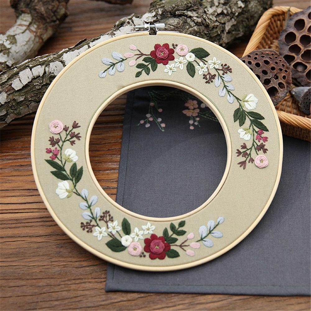 Bộ Dụng Cụ Thêu Thùa DIY Trang Trí Nhà Ở Cho Người Mới Bắt Đầu