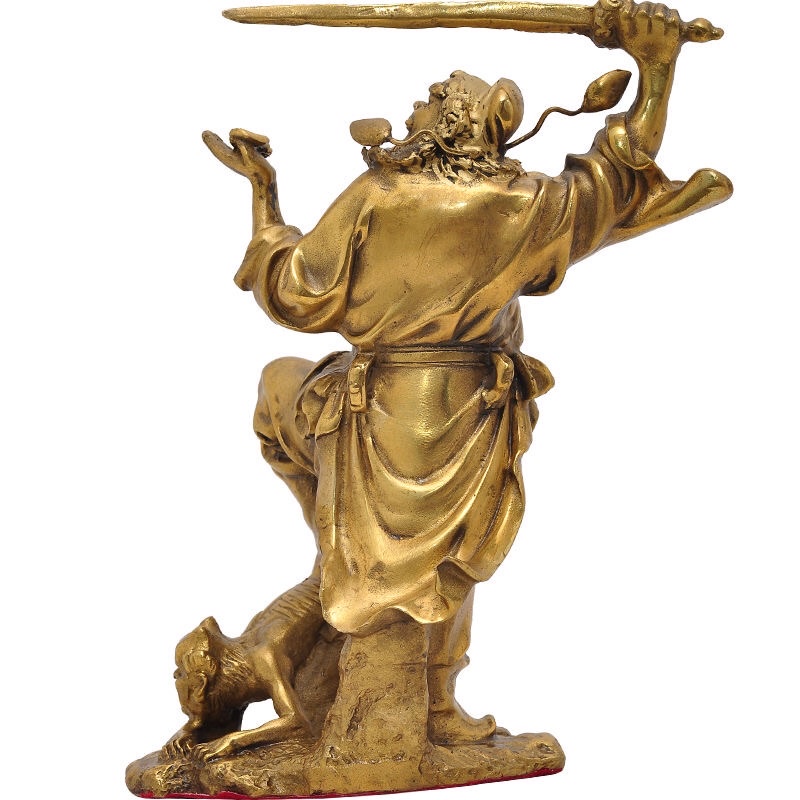 Tượng đồng Chung Quỳ Thiên Sư cao 23cm