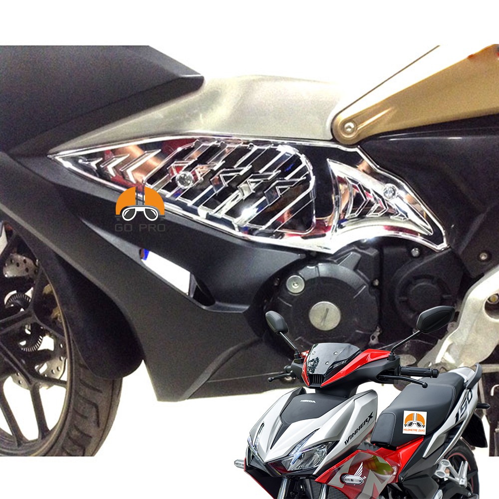 [CHÍNH HÃNG] Bộ Ốp Sườn Honda Winner X Nhựa Xi V3