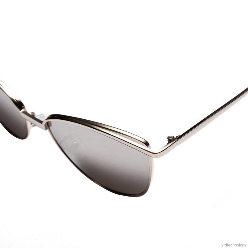 Kính mát gọng kim loại đỏ phong cách vintage | BigBuy360 - bigbuy360.vn