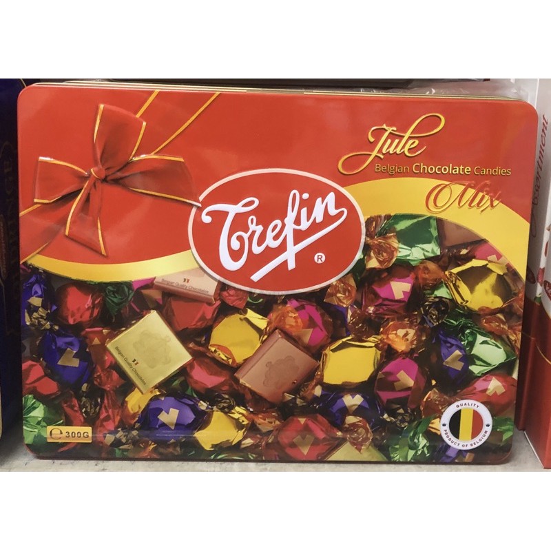 Kẹo Trefin Belgian Chocolate Candies - Jule Mix 300g