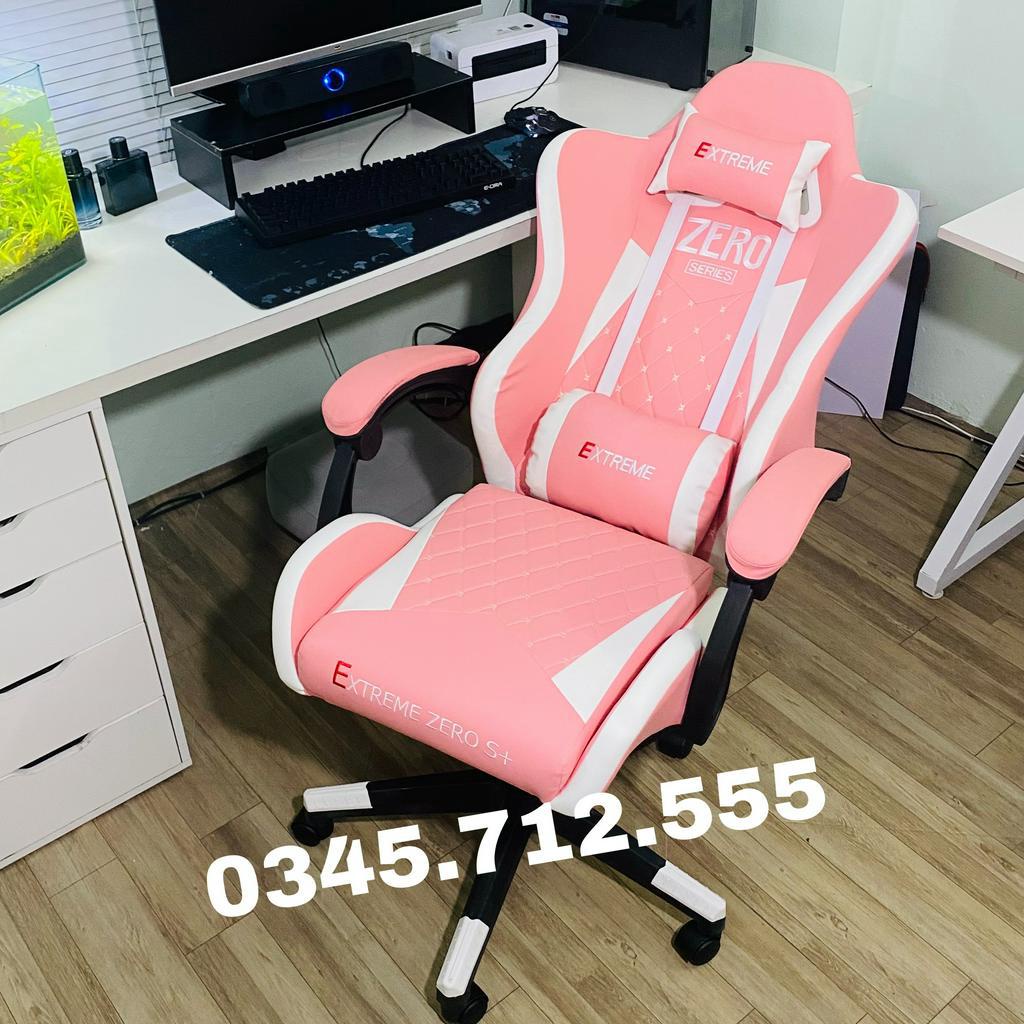 Ghế Gaming Extreme Zero S+ - Ghế học tập, làm việc, chơi game , văn phòng , livestream , ngã lưng 135 độ , xoay 360 độ