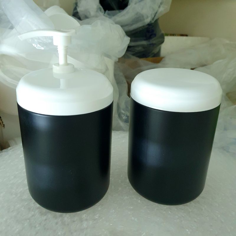 Hủ nhựa có vòi đựng kem 500g, 1kg - hủ đựng mỹ phẩm
