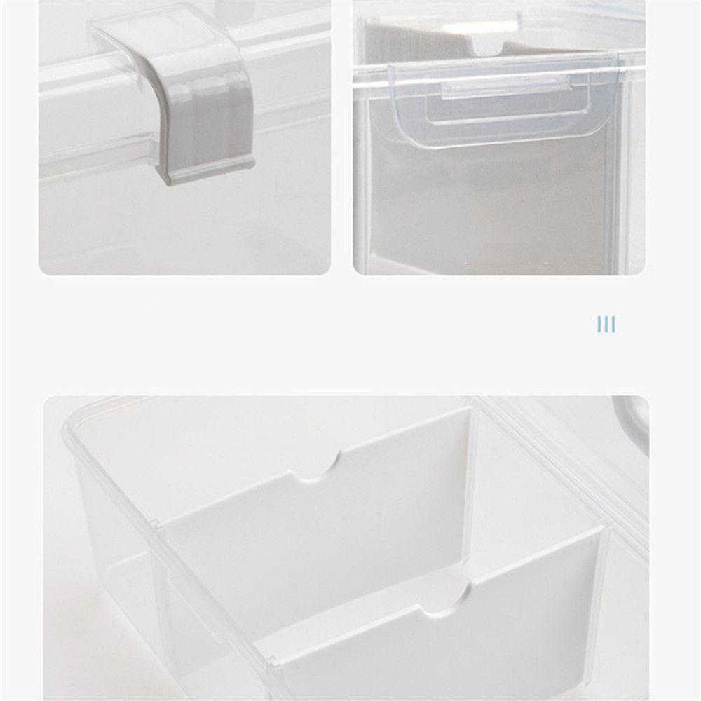 Hộp Đựng Dụng Cụ Sơ Cứu Trong Suốt Chống Bụi Tiện Dụng