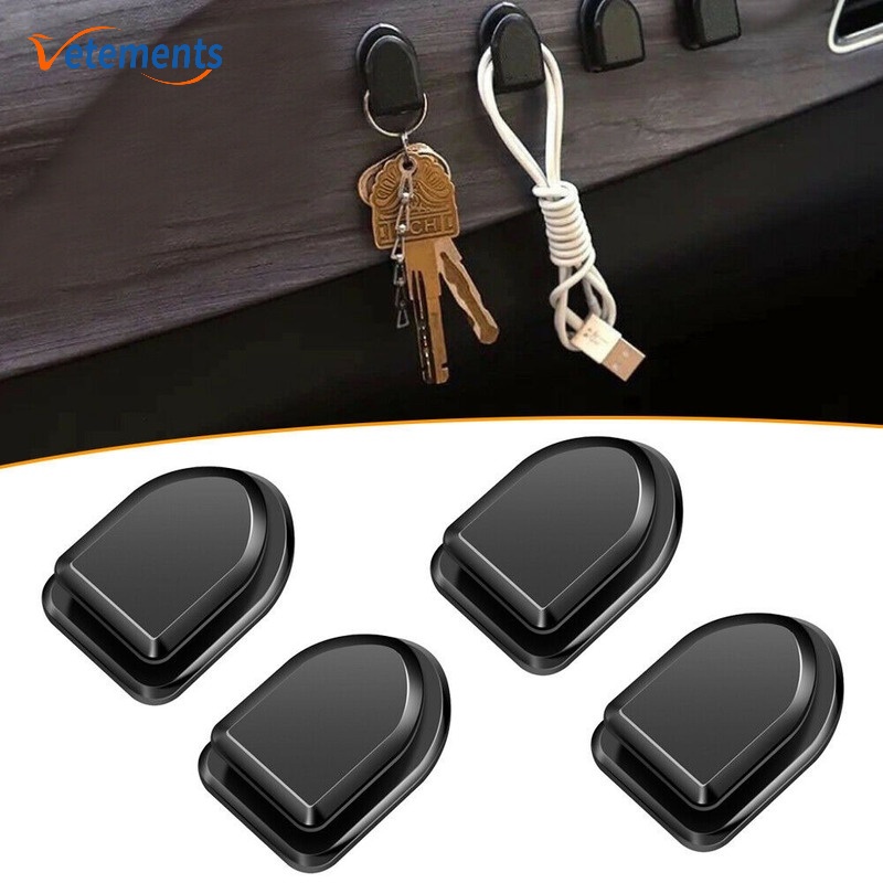 Giá Đỡ Chìa Khóa Tự Dính Gắn Bảng Điều Khiển Trung Tâm Chuyên Dụng Cho Xe Hơi Tiết Kiệm Không Gian