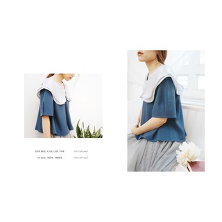 Chicka Chicka - Áo Double collar top