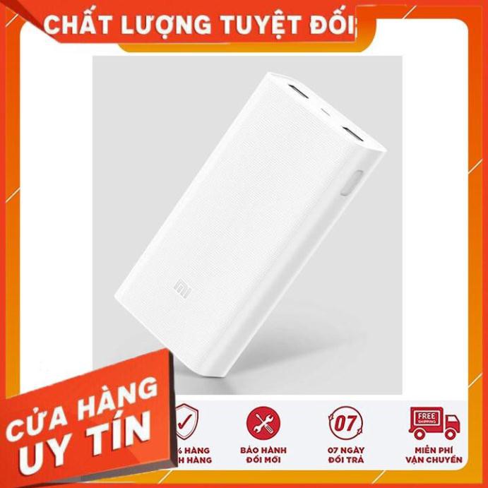 Free ship - Hàng cao cấp - Sạc dự phòng xiaomi gen 2C 20000 mAh