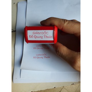 Khắc con dấu tên chức danh