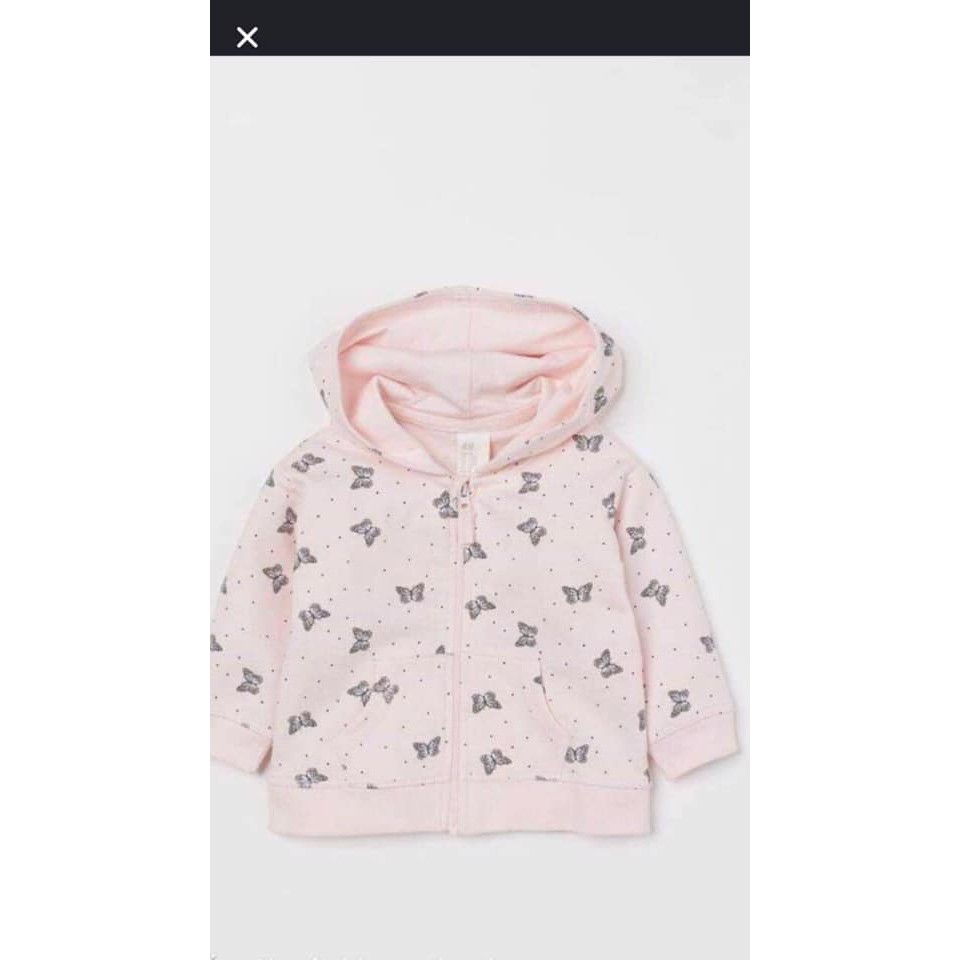 Áo nỉ da cá HM KIDS authentic