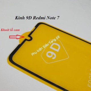 Redmi Note 7 | Kính cường lực 9D Full màn hình Redmi Note 7