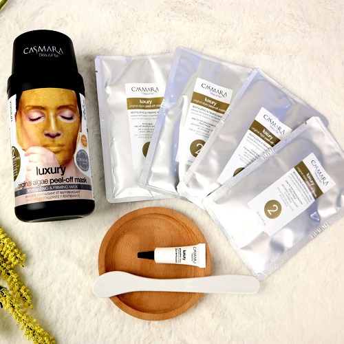 Hộp Mặt Nạ Vàng 24K CASMARA Luxury Mask Kit Dưỡng Da Xỉn Màu, Lão Hóa - Nhập khẩu Tây Ban Nha