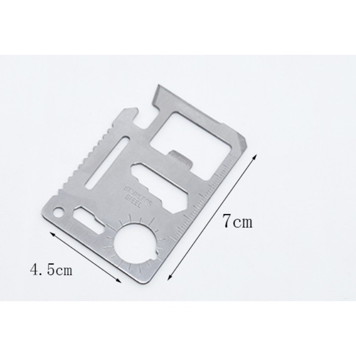 Miếng thép Đa Năng nhọ gọn bỏ bóp, chất liệu kim loại rất bền