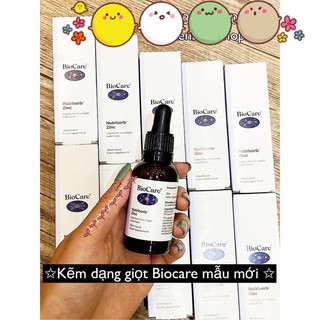 Kẽm dạng nước Biocare Anh 30ml