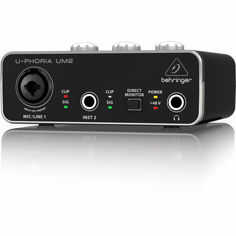 Behringer U-Phoria UM2 - Card Sound USB Thu Âm