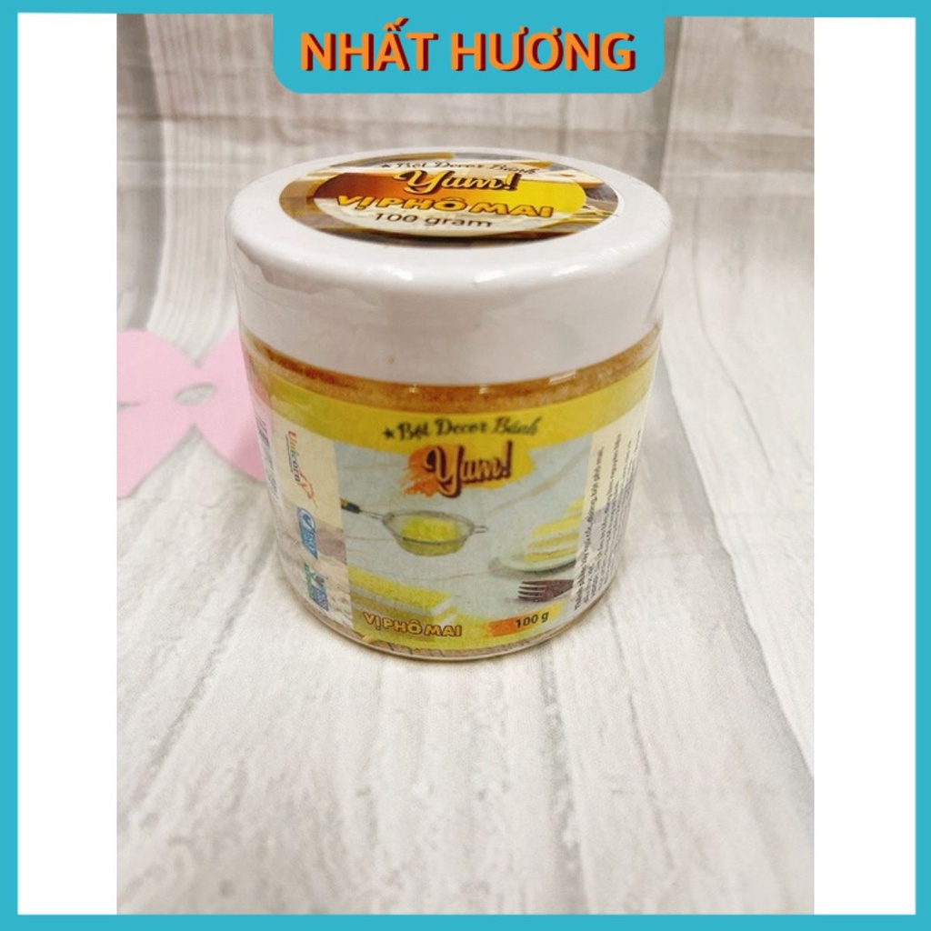 Bột Decor Bánh Vị Phô Mai 100gr