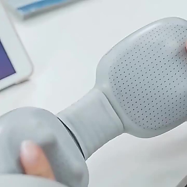Máy Mát Xa Vai Cổ  Xoa Bóp Thư Giãn Chườm Nóng Giảm Đau Mỏi, Thiết Kế Đơn Giản, Sạc Nhanh Công Nghệ Type-C