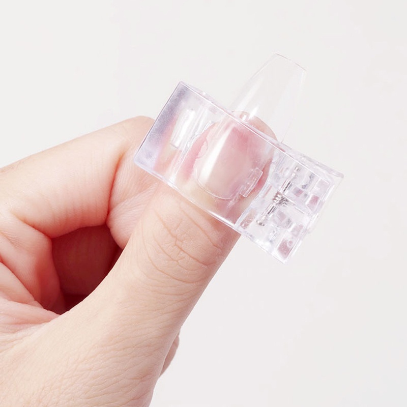 Bộ Móng Tay Giả Bằng Nhựa Acrylic Kèm Kẹp Tiện Dụng