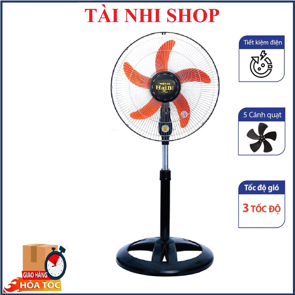 Quạt cây đứng, quạt cây công nghiệp, quạt đứng B3, B4, B5, công suất lớn 47W-50W, bảo hành 12 tháng- TÀI NHI