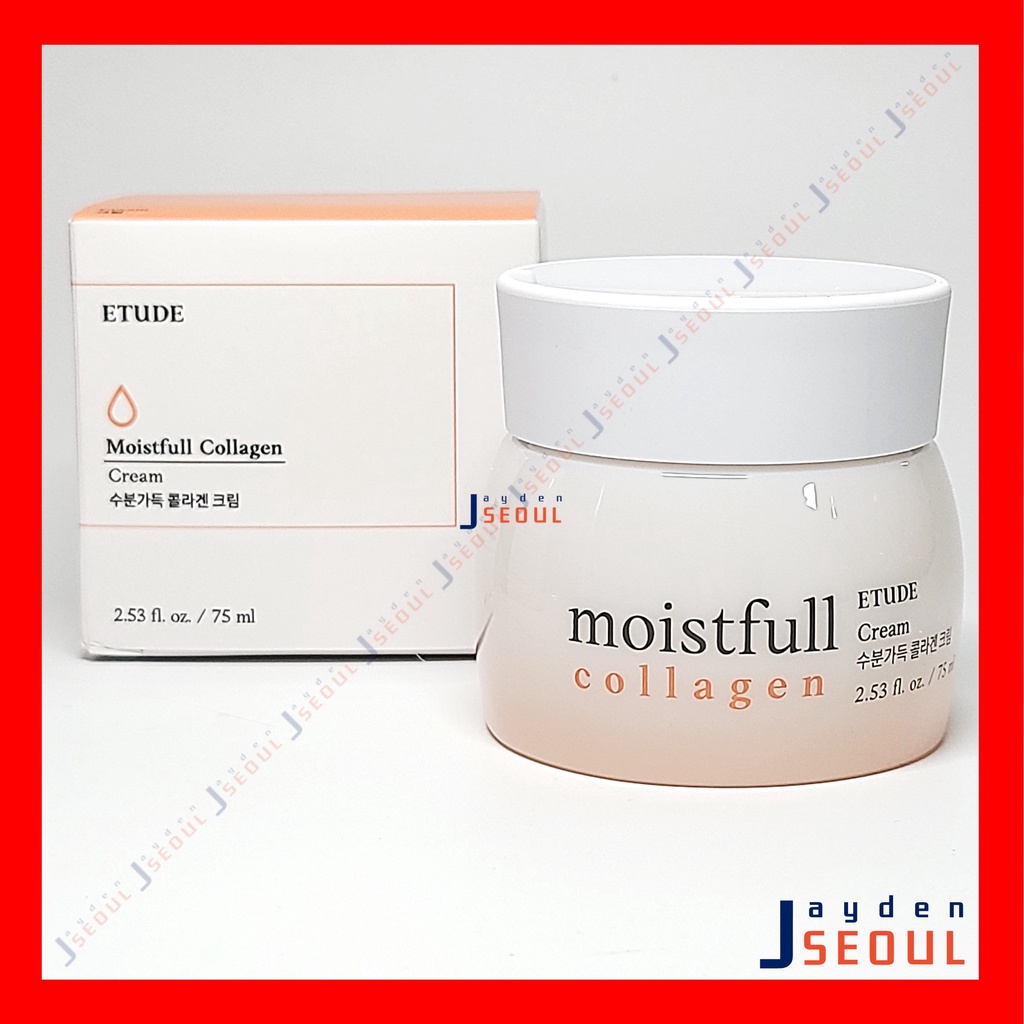 [Hàng mới về] Kem Dưỡng Ẩm Etude House Moistfull Collagen Lâu Trôi 75ml