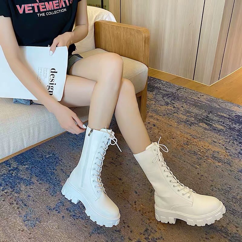 (Order) Boots lửng đế đinh phối khoá cạnh (ảnh thật ở cuối) - A6 | BigBuy360 - bigbuy360.vn