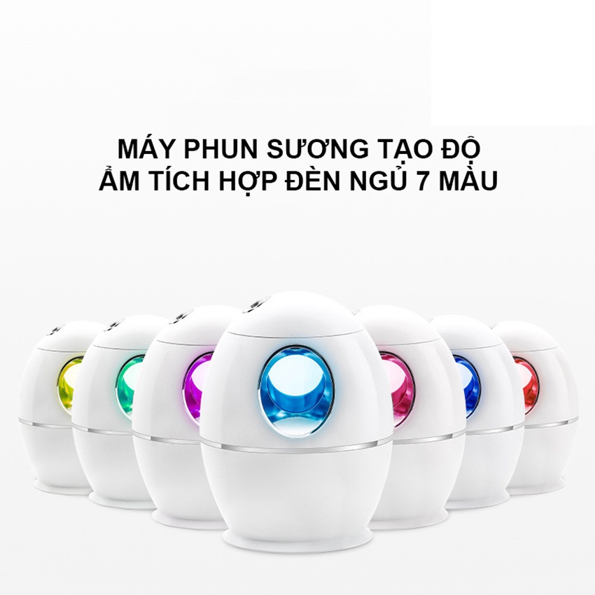 Rare Department Store, Máy Xông Tinh Dầu, Máy Tạo Độ Ẩm, Máy Tích Hợp Đèn Led - Phù hợp cho phòng điều hòa, máy lạnh