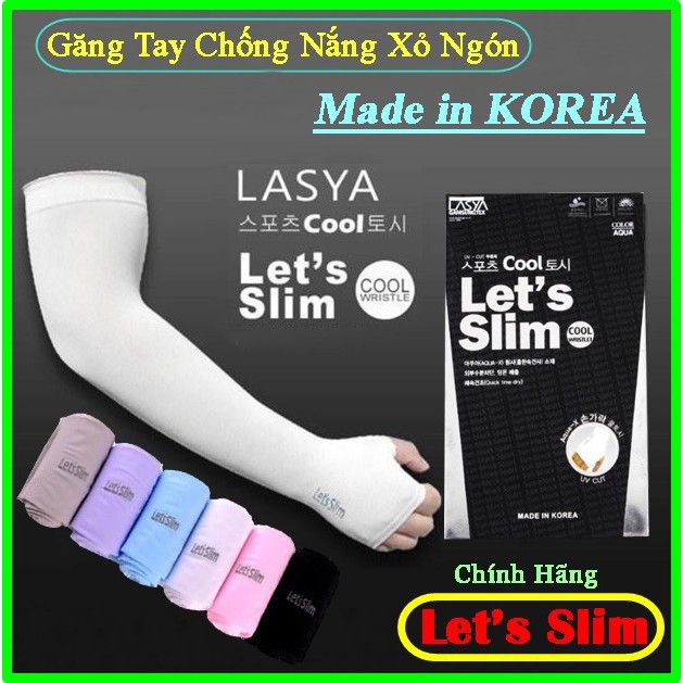 Găng Tay Chống Nắng Nam Nữ Lets Slim- Giao Ngẫu Nhiên