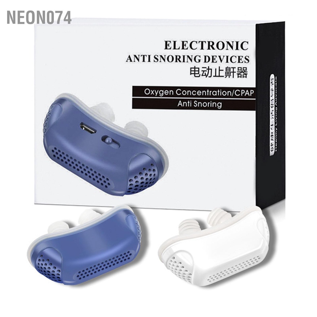 [Hàng mới về] Thiết bị chống ngáy thông mũi hỗ trợ hô hấp giấc ngủ bằng silicone cho nam và nữ