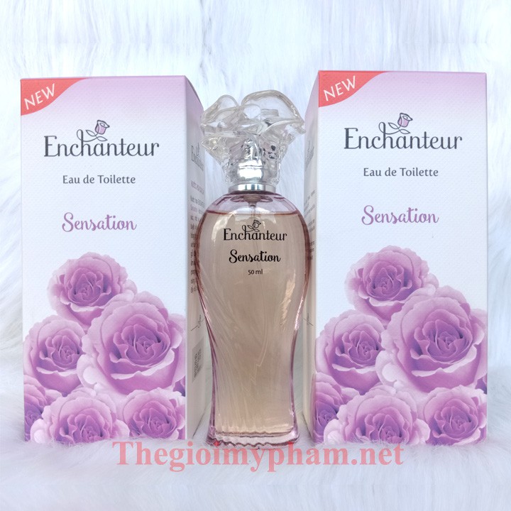 Nước Hoa Cao Cấp Enchanteur Sensation Tím 50ml