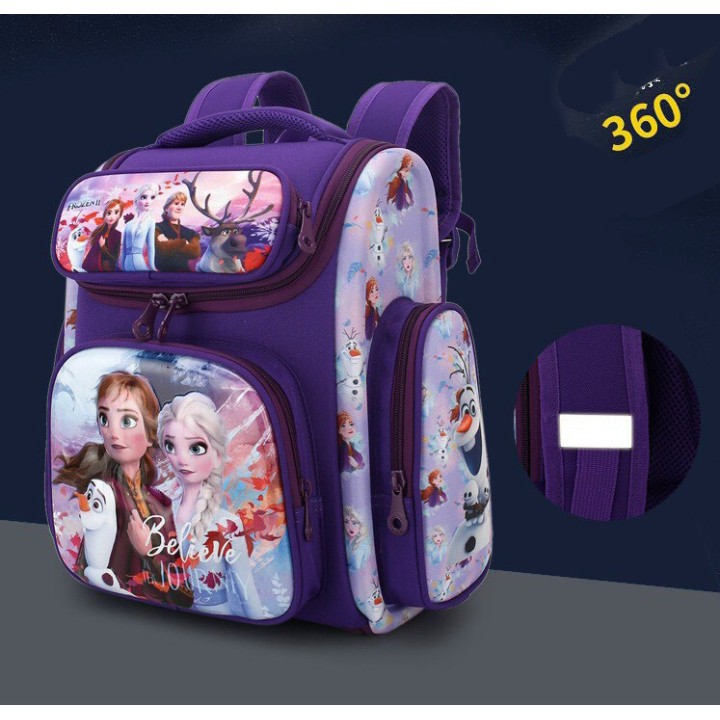 Ba lô chống gù siêu xịn đủ màu, hình cho các bé từ 7-14 tuổi