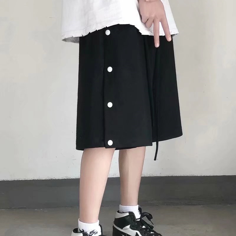 Quần Short Thể Thao Ống Rộng Phong Cách Nhật Bản Dành Cho Nam