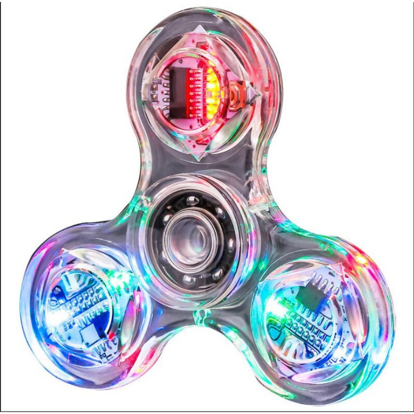 Con Quay Spinner Có ĐèN LED MàU CầU VồNg