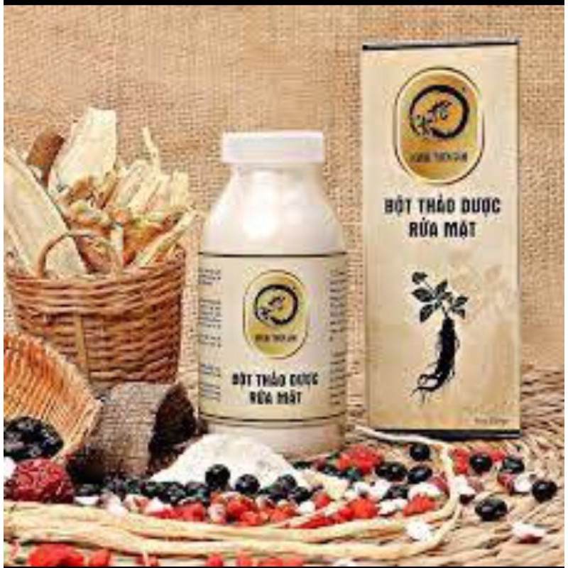 Bột Rửa Mặt Thảo Dược Hoàng Thiên Sâm 100gr