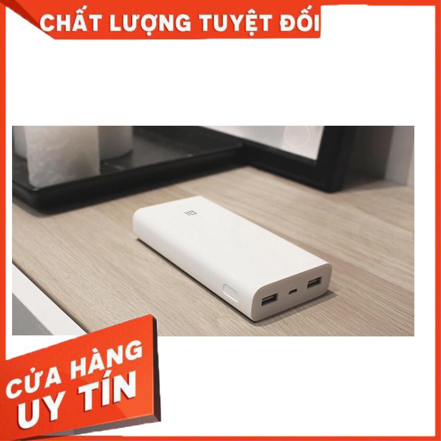 Free ship - Hàng cao cấp - Sạc dự phòng xiaomi gen 2C 20000 mAh