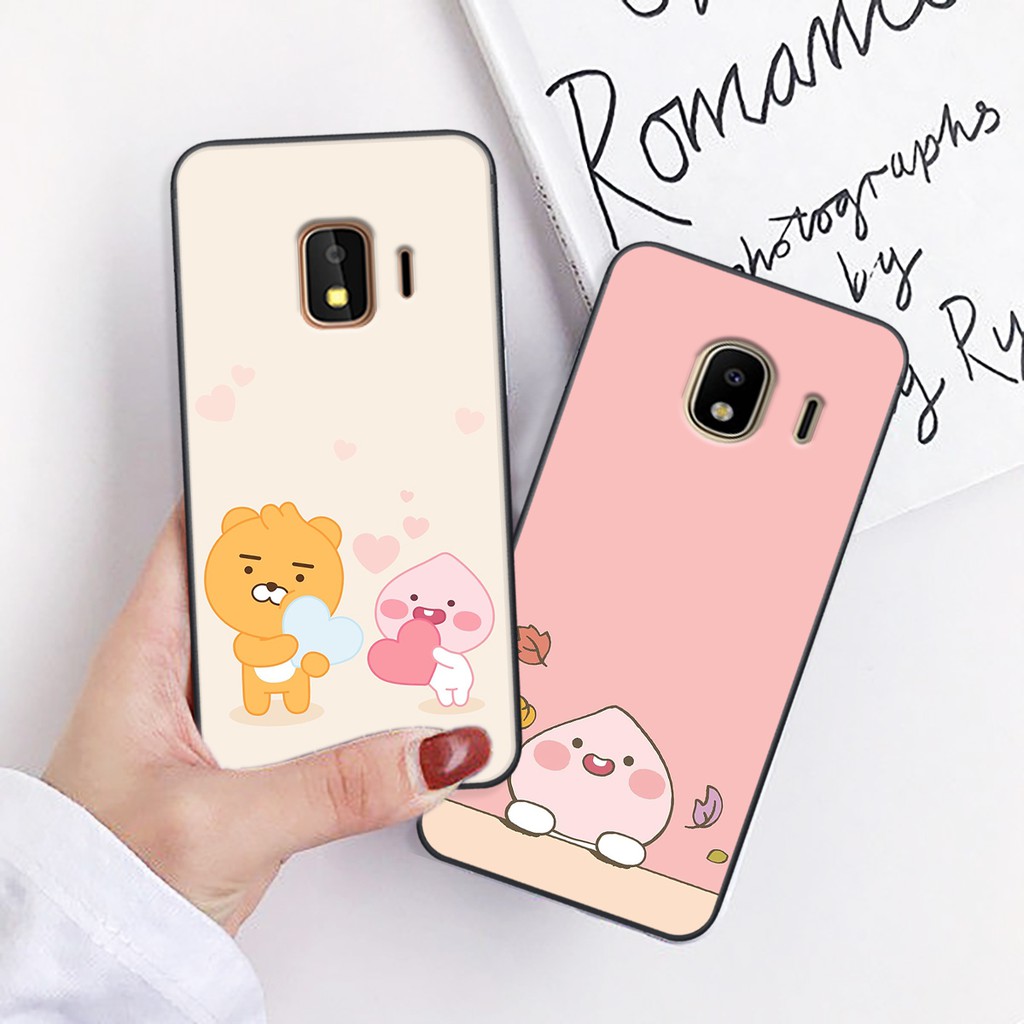 Ốp lưng điện thoại Samsung Galaxy J2 Core - J2 Pro - J4 2018 hình gấu line- Doremistorevn | BigBuy360 - bigbuy360.vn