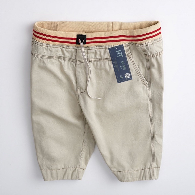 Quần short kaki nam lưng thun vải giản cao cấp Hải Triều 034