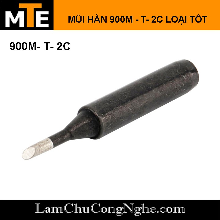 Mũi Hàn Hakko 900M-T-2C đen ( Loại tốt) Mũi hàn thiếc tương thích với mỏ hàn 907, 936...