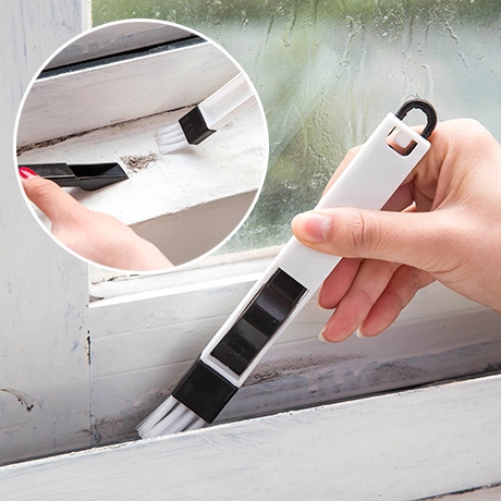 Bàn chải làm sạch bàn phím máy tính mini 2 trong 1