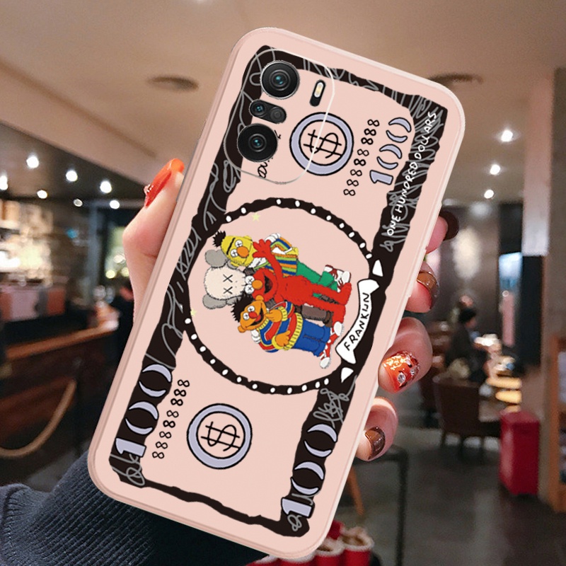 Ốp Điện Thoại Cạnh Vuông In Hình Đô La Cho Redmi Note 11 9C 11S Redmi 10C 10A 10 Prime 5G POCO M4 Pro X3 GT F3 C31 M2