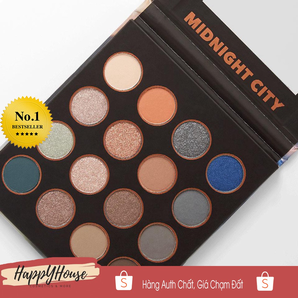 Bảng mắt BH Cosmetics Midnight City 16 Color