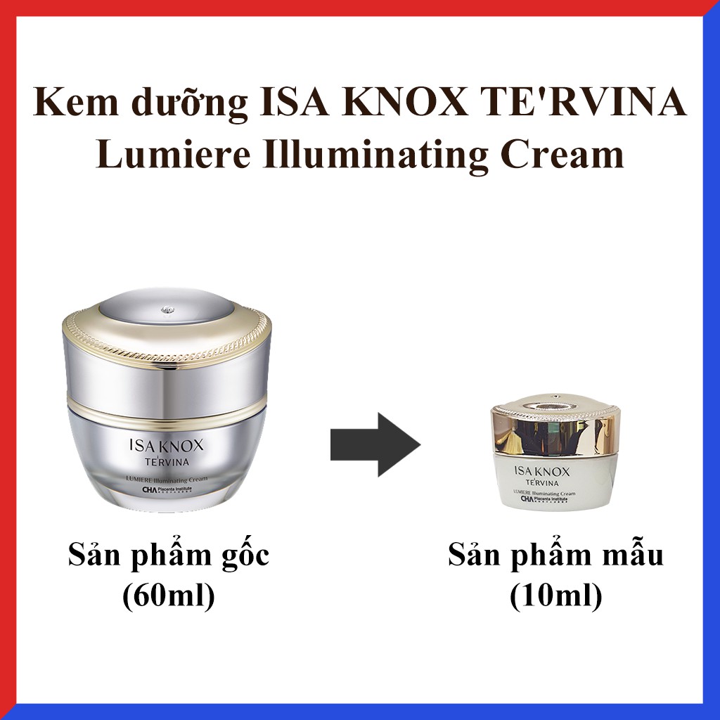 Bộ dưỡng da Isa Knox Tervina The Golden Special Set Gift