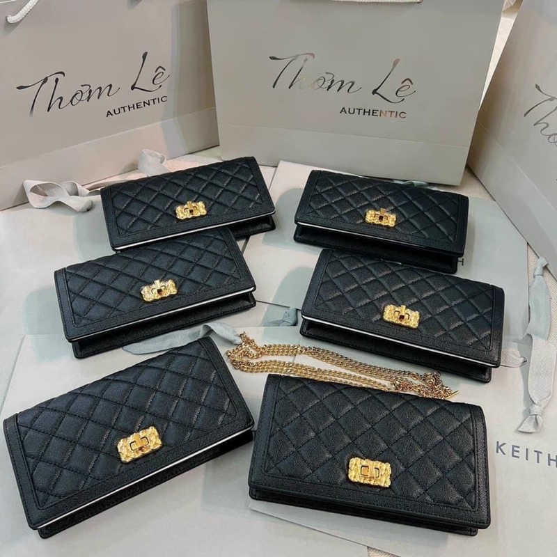 Túi ciika sz 20cm kèm dây xích full box - HANABAG