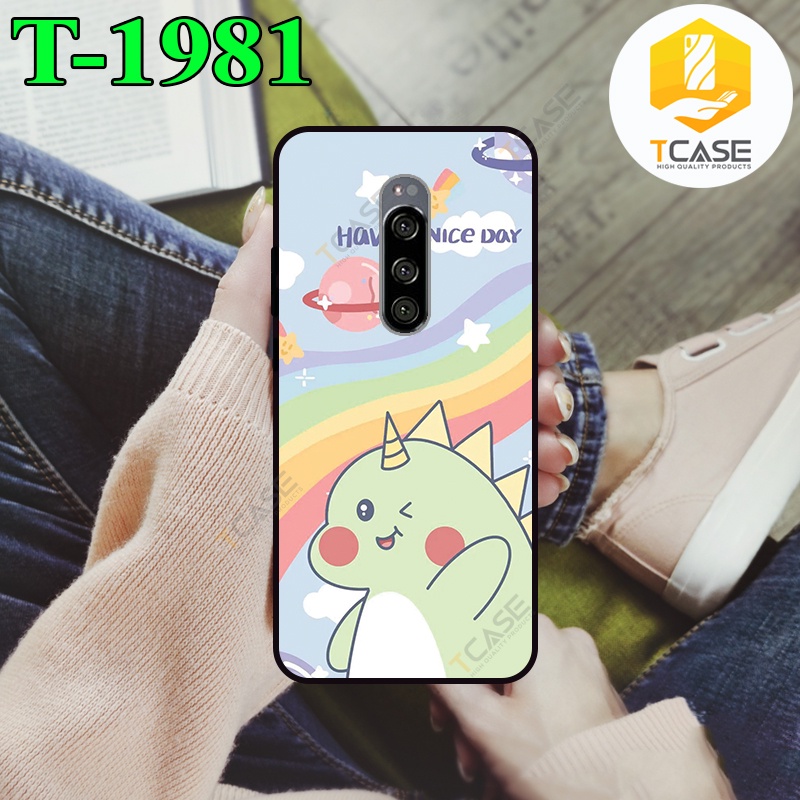 Ốp lưng Tcase dành cho Sony Xperia 1 in hình nhiều mẫu phần C